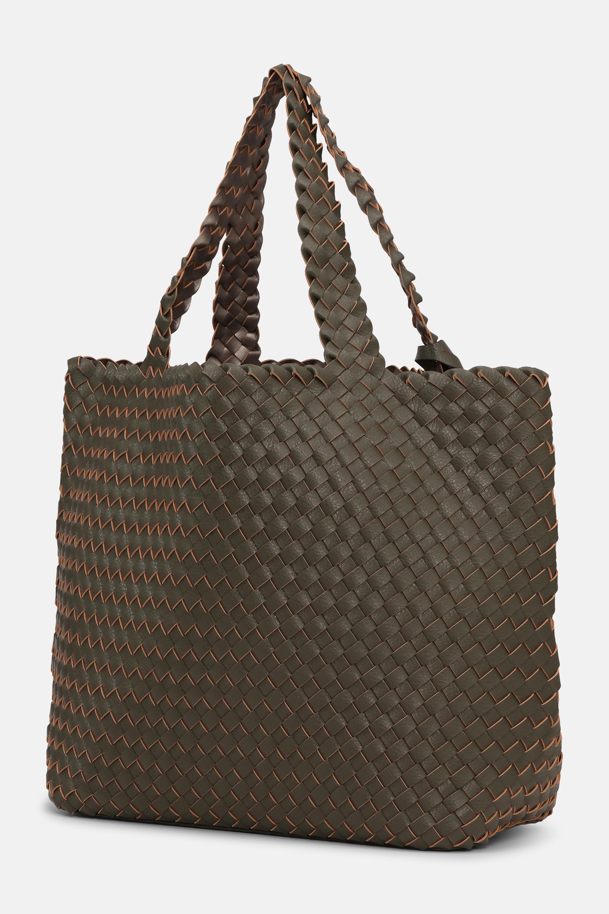 Tote Bag Trenzado - Army Gun Metal